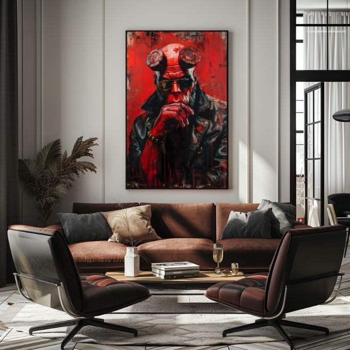 Slika Hellboy: Peklenski bojevnik | Akrilni detajli
