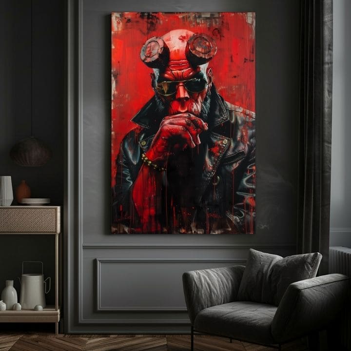 Slika Hellboy: Peklenski bojevnik | Akrilni detajli