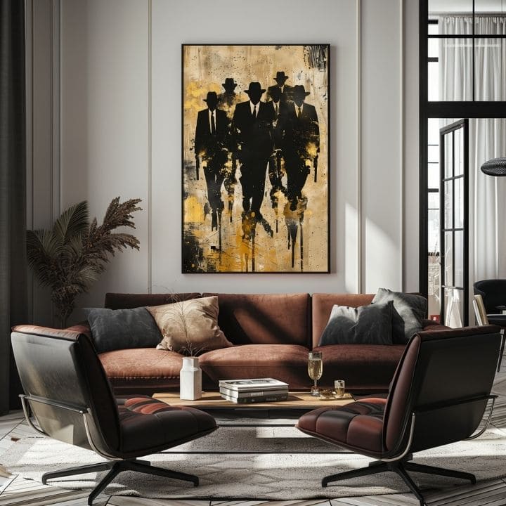 Slika OUTLAWS IN SHADOWS | Podrobnosti akrila