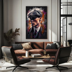 Slika TOMMY SHELBY: Kralj ulic | dokončano z roko umetnika - slika 4