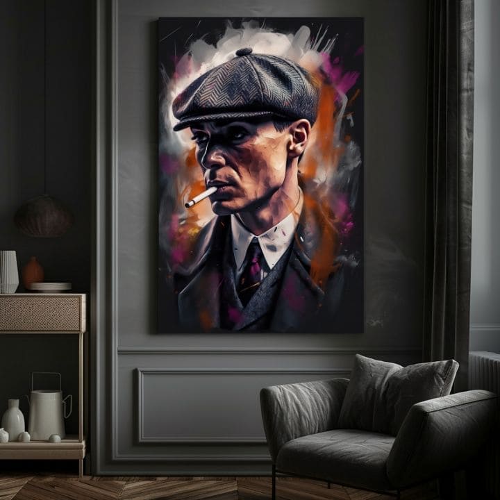 Slika TOMMY SHELBY: Kralj ulic | Podrobnosti akrila