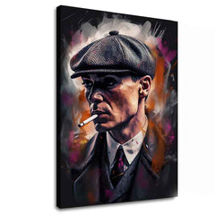Tommy Shelby: Slika Kralj ulic | Akrilni detajli