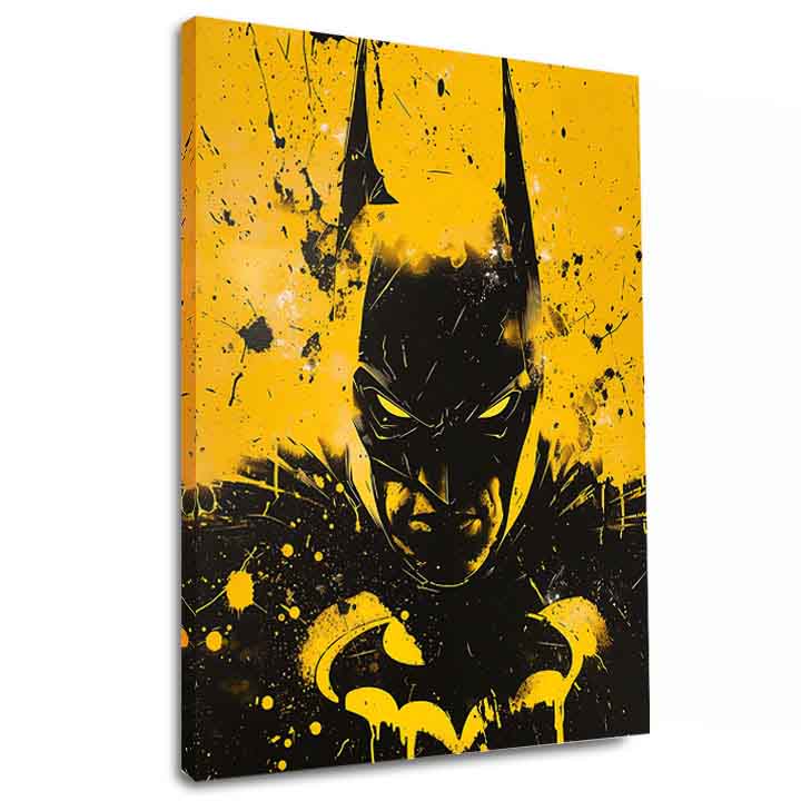 Slika DARK KNIGHT na platnu | Podrobnosti akrila