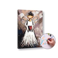 Slikanje po številkah - ANGEL S SRCEM