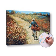 Slikanje po številkah Pokrajina - srednja težavnost