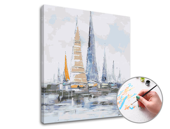 Slikanje po številkah DUH DUŠE | srednja težavnost