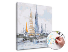 Slikanje po številkah DUH DUŠE | srednja težavnost