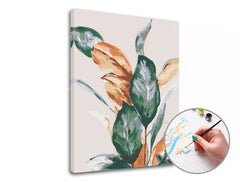 Slikanje po številkah V SODELOVANJU Z NARAVO | nizka težavnost