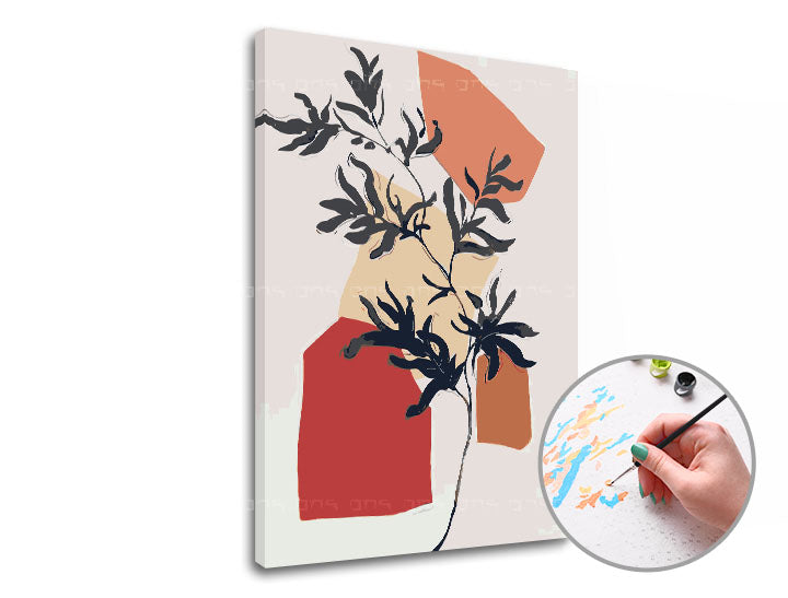 Slikanje po številkah LINE OF NATURE | nizka težavnost