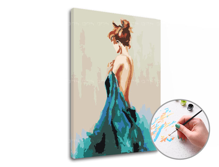 Slikanje po številkah INTO THE WOODS | nizka težavnost