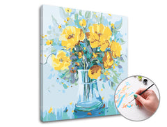 Slikanje po številkah RAZVITO SREČO | nizka težavnost