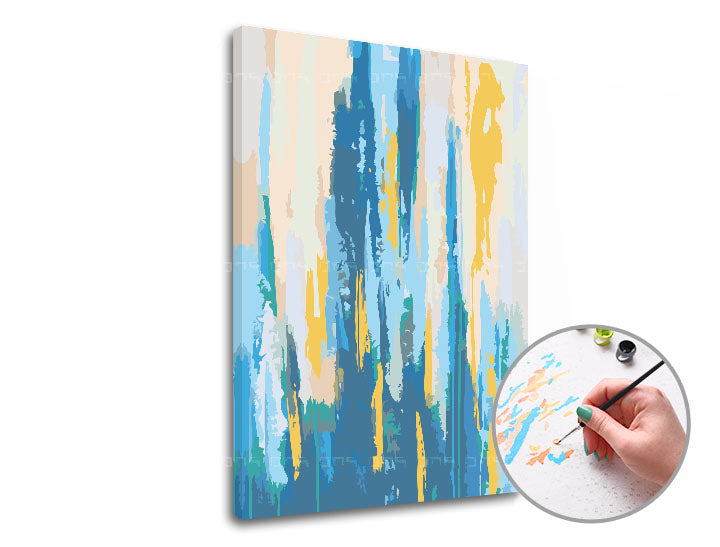 Slikanje po številkah ZALIV | nizka težavnost