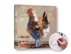 Slikanje po številkah SUNSHINE IN THE COURT | nizka težavnost