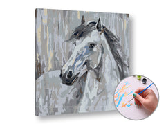 Slikanje po številkah BELI Golob | nizka težavnost