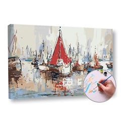 Komplet za barvanje po številkah - LODE