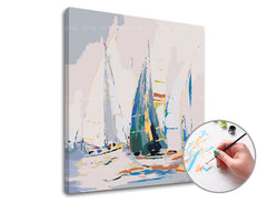 Slikanje po številkah HOPE STORY | nizka težavnost