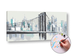 Slikanje po številkah MOST Čez reko | nizka težavnost