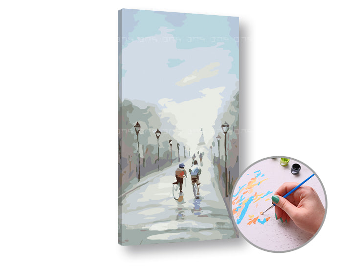 Slikanje po številkah V DVE | nizka težavnost