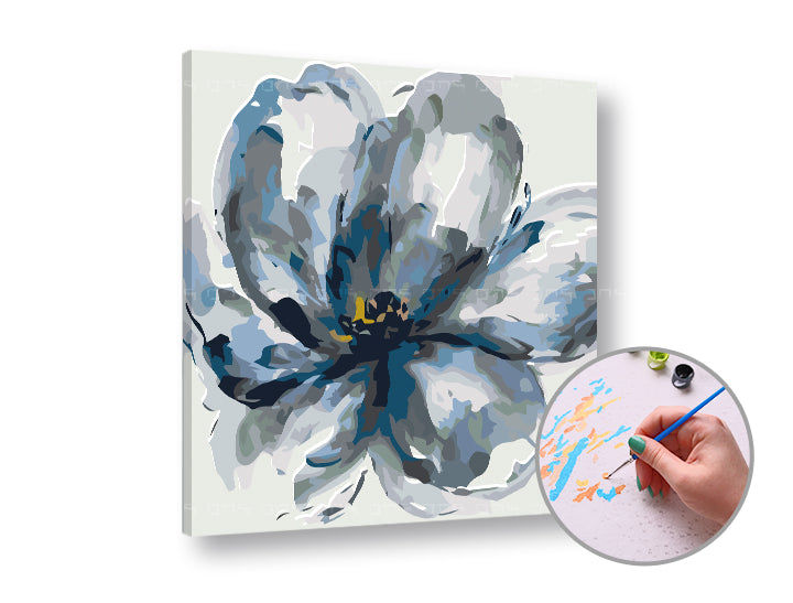 Slikanje po številkah MYSTIC FLOWER | nizka težavnost