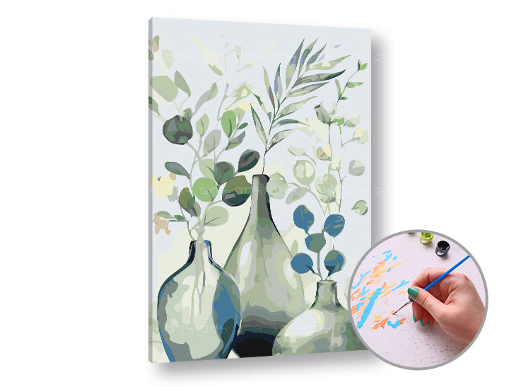 Slikanje po številkah Delček narave | nizka težavnost