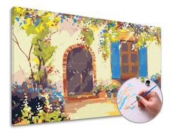 Slikanje po številkah DAN V FLORENCI | srednja težavnost