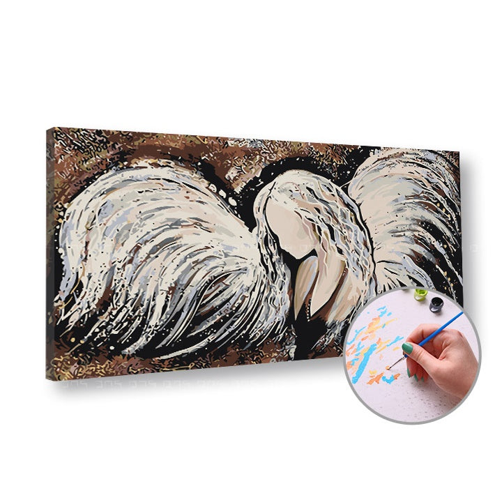 Slikarstvo po številkah NEVARNI ANGEL | visoka težavnost