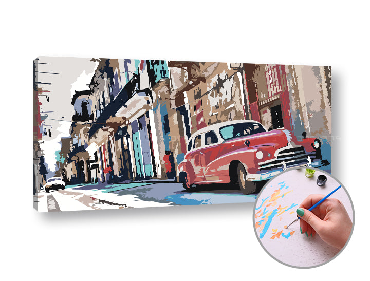 Slikanje po številkah LIFE IN THE CITY | nizka težavnost