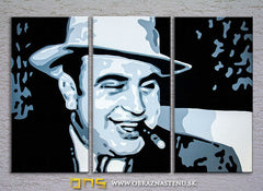 Ročno poslikana slika POP ART AL CAPONE | različne velikosti