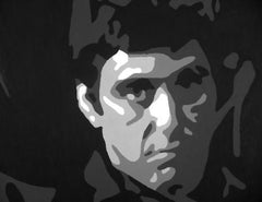 Ročno poslikana slika POP ART AL PACINO - slika 3