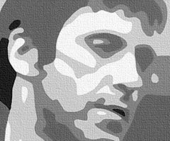 Ročno poslikana slika POP ART AL PACINO - slika 4