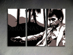 Ročno poslikana slika POP ART AL PACINO