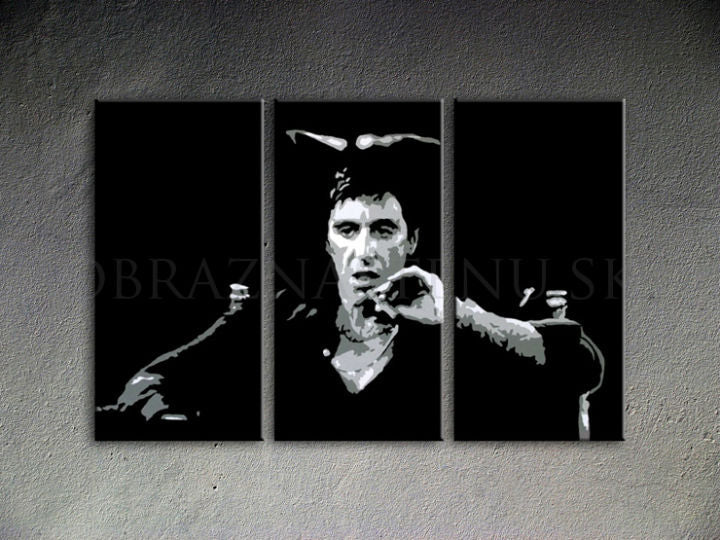 Ročno poslikana slika POP ART AL PACINO