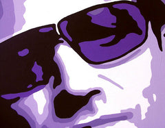 Ročno poslikana slika POP ART BONO-U2 100x100 cm