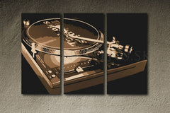 Ročno poslikana slika POP ART DJ 60x40 cm