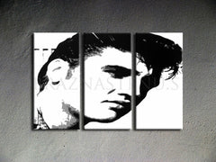 Ročno poslikana slika POP ART ELVIS 120x80 cm