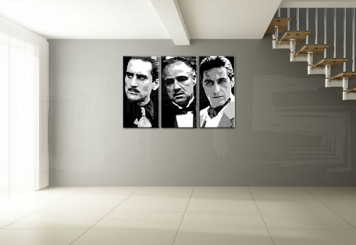 Ročno poslikana slika POP ART GODFATHER - slika 2
