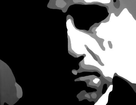 Ročno poslikana slika POP ART GODFATHER 120x80 cm