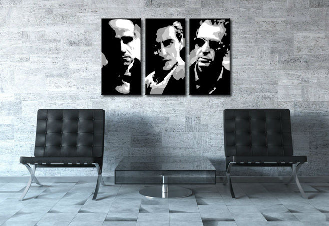 Ročno poslikana slika POP ART GODFATHER - slika 2