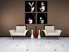 Ročno poslikana slika POP Art Kiss - slika 2