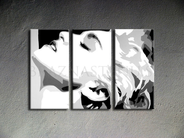 Ročno poslikana slika POP ART MADONNA