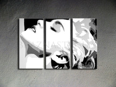 Ročno poslikana slika POP ART MADONNA