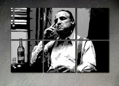 Ročno poslikana slika POP ART MARLON BRANDO