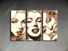 Ročno poslikana slika POP ART MARILYN MONROE