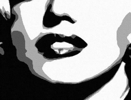 Ročno poslikana slika POP ART MARILYN MONROE - slika 3