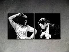 Ročno poslikana slika POP ART PULP FICTION