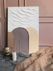 Poslikana slika s strukturo - Jutro na Mount Everestu | različne dimenzije