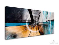 Avtorska reprodukcija na platnu ABSTRACT