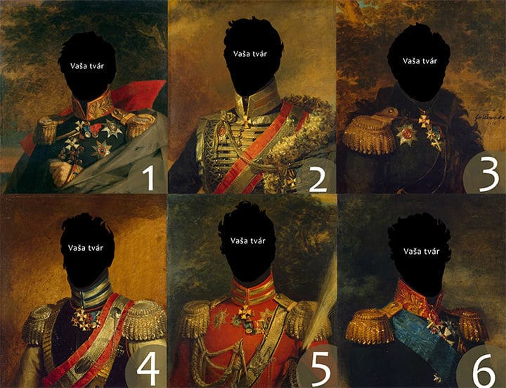 Postanite GENERAL - Slika za moške general