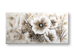 Slikana stenska slika FLOWERS 1 del YOBAM038E1 | različne velikosti