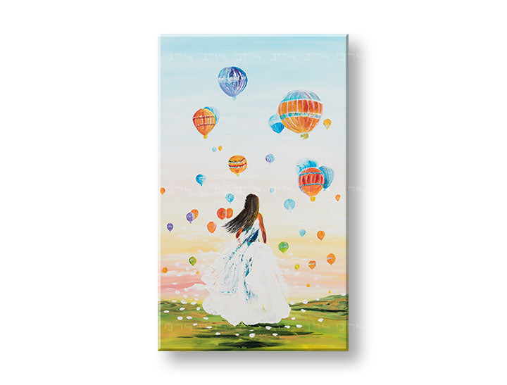 Poslikana stenska slika Ženska 1 del YOBATLN008E1 | različne velikosti